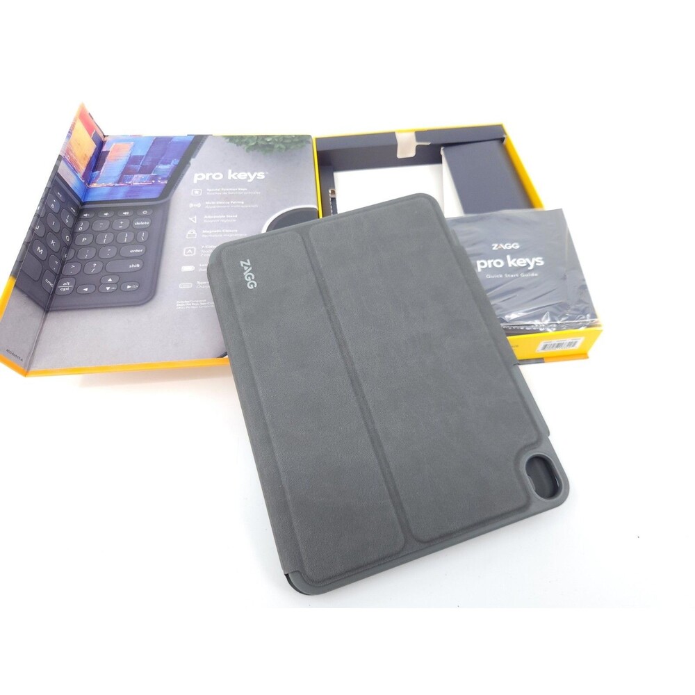 ZAGG Pro Keys Wireless Keyboard Detachable Case Apple iPad Air 4th Gen Backlit